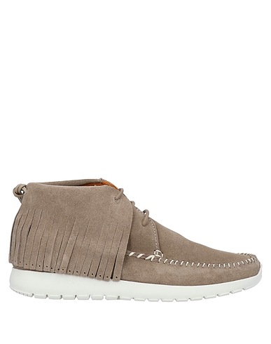 BORN ON MELROSE Ankle boot Grey Soft Leather