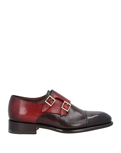 SANTONI Loafers Brown Soft Leather
