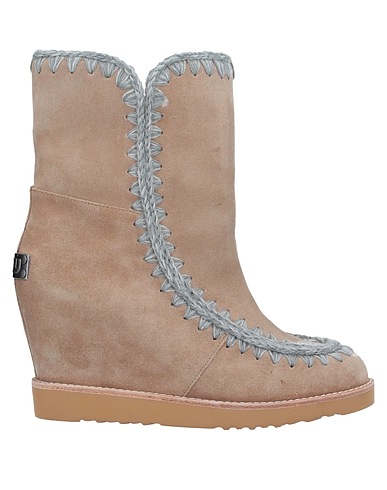 MOU Stivaletti Beige Pelle di pecora, Lana