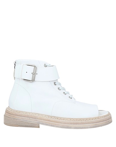 MARSÈLL Ankle boot White Kangaroo skin