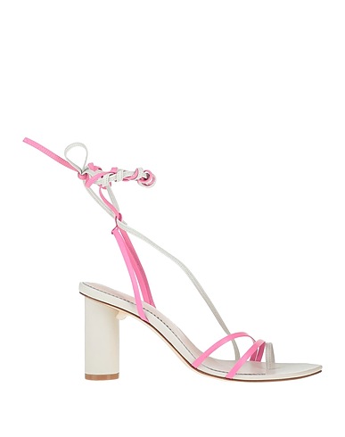 THE VOLON Flip flops Fuchsia Leather