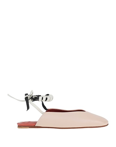 THE VOLON Ballerinas Hellrosa Leder