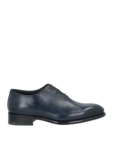 SANTONI Stringate Blu notte Pelle