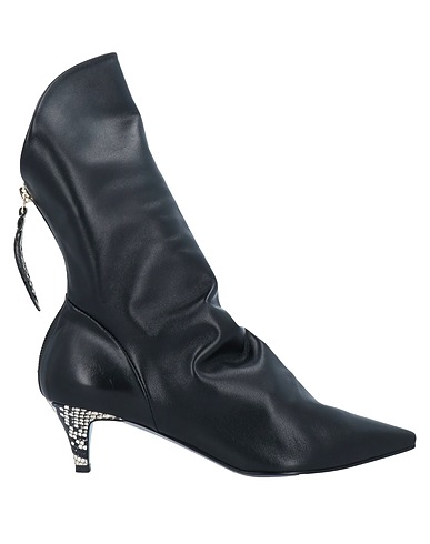 THE VOLON Ankle boot Black Sheepskin