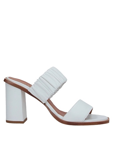 GAIA BARDELLI Sandali Bianco Pelle