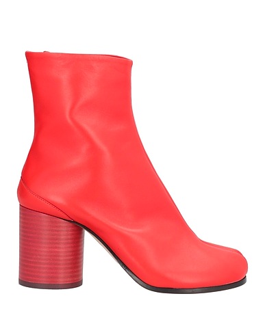 MAISON MARGIELA Ankle boot Tomato red Leather