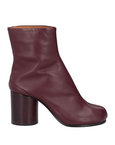 MAISON MARGIELA Stivaletti Bordeaux Pelle