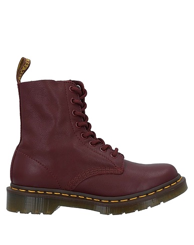DR. MARTENS Ankle boot Burgundy Soft Leather