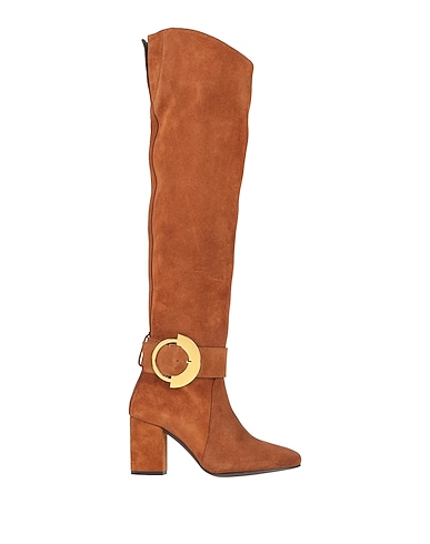 PINKO Boots Camel Leather