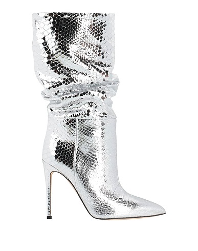 PARIS TEXAS Boots Silver Leather