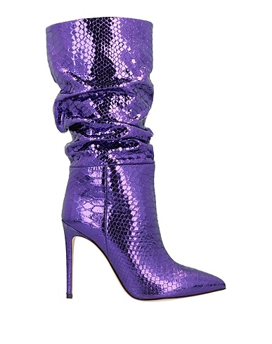 PARIS TEXAS Boots Purple Leather