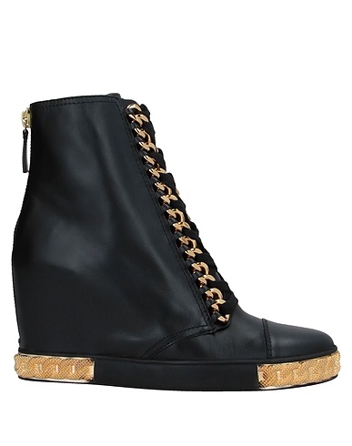 CASADEI Sneakers Black Soft Leather