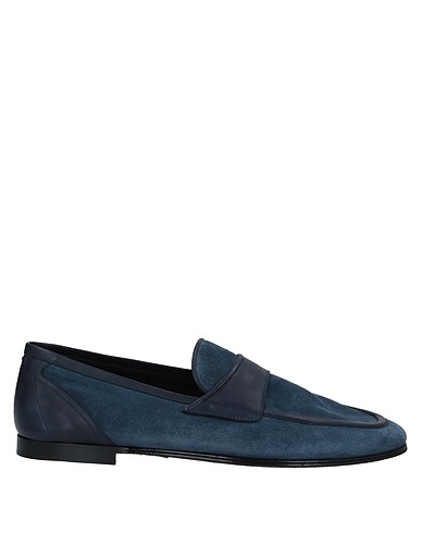 DOLCE&GABBANA Loafers Midnight blue Soft Leather