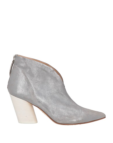 HALMANERA Ankle boot Silver Kidskin