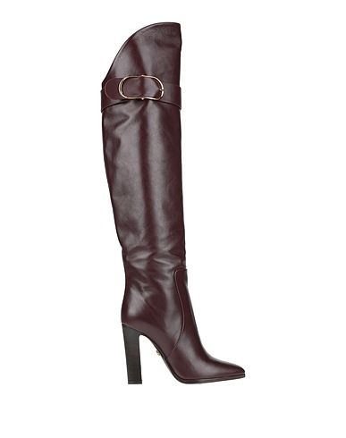 DOLCE&GABBANA Plum Calfskin