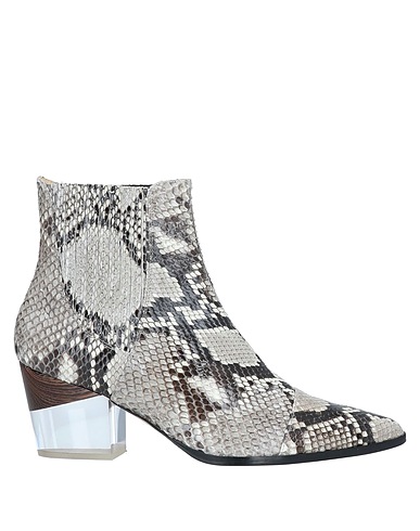 ALEXANDRE BIRMAN Stivaletti Grigio Pelle di pitone moluro