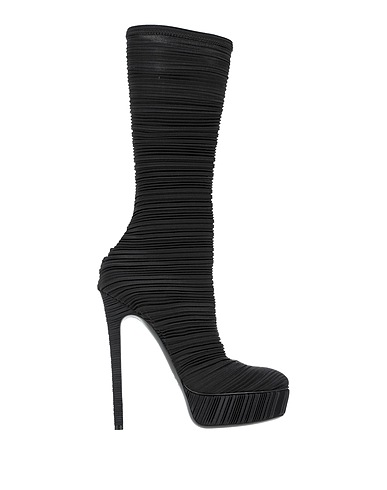 CASADEI Boots Black Textile fibres