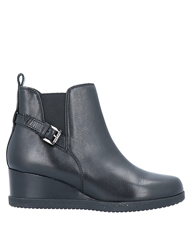 GEOX Ankle boot Black Leather