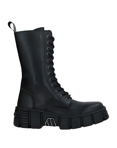 NEW ROCK Ankle boot Black Soft Leather