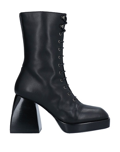 NODALETO Ankle boot Black Soft Leather