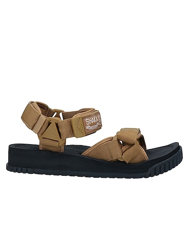 SHAKA Sandals Beige Textile fibres