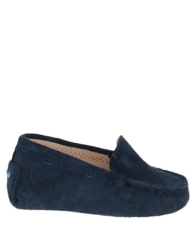 TOD'S Newborn shoes Midnight blue Soft Leather