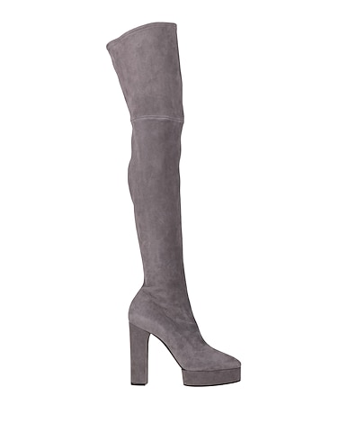 CASADEI Boots Grey Leather