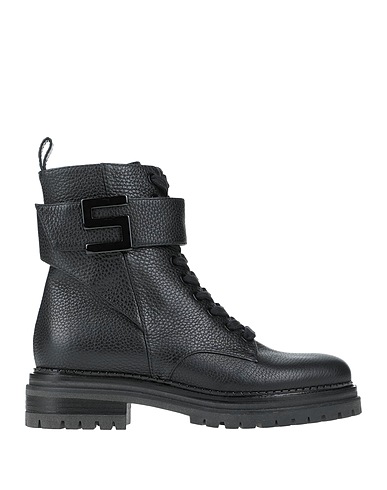 SERGIO ROSSI Ankle boot Black Soft Leather