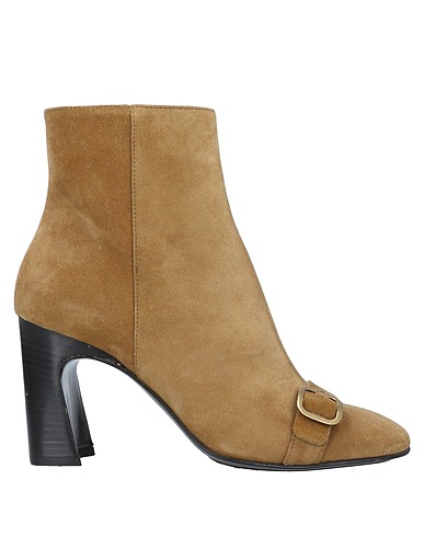 TOD'S Stivaletti Cammello Pelle