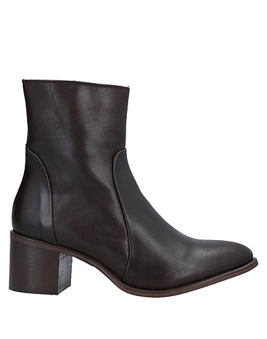 LE PEPITE Ankle boot Dark brown Calfskin