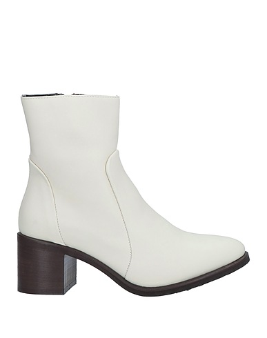 LE PEPITE Stivaletti Off white Pelle di vitello