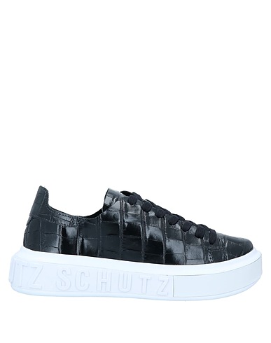 SCHUTZ Sneakers Black Soft Leather