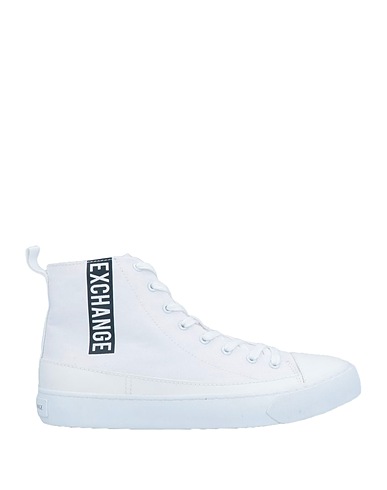 ARMANI EXCHANGE Sneakers White Textile fibres