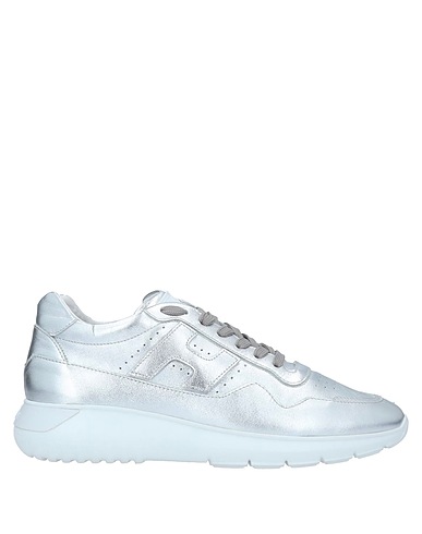 HOGAN Sneakers Silver Leather