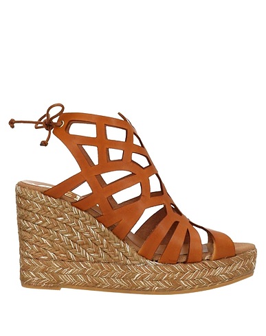 KANNA Espadrilles Tan Leather