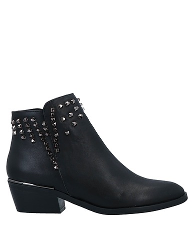 ALMA EN PENA. Ankle boot Black Leather