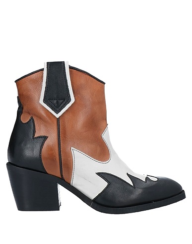 BRAWN'S Stivaletti Marrone Pelle