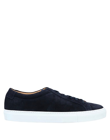MANIFATTURE ETRUSCHE Sneakers Blu notte Pelle
