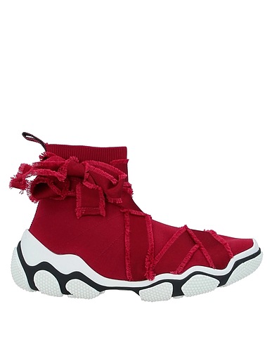 RED(V) Sneakers Red Textile fibers