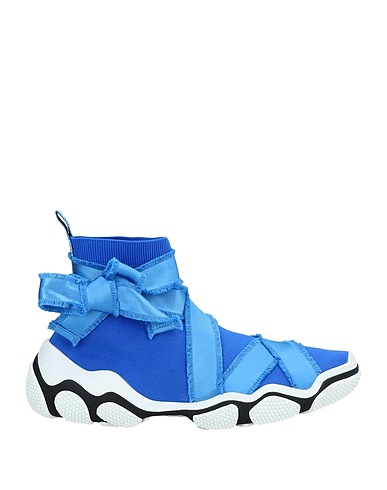 RED(V) Sneakers Bright blue Textile fibers