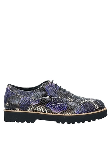 HOGAN Laced shoes Black Leather