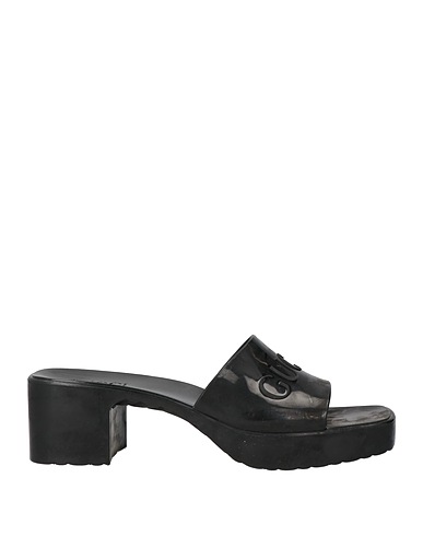 GUCCI Sandals Black Rubber
