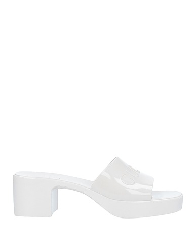 GUCCI Sandals White Rubber