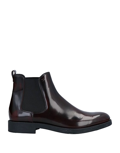 TOD'S Stivaletti Bordeaux Pelle
