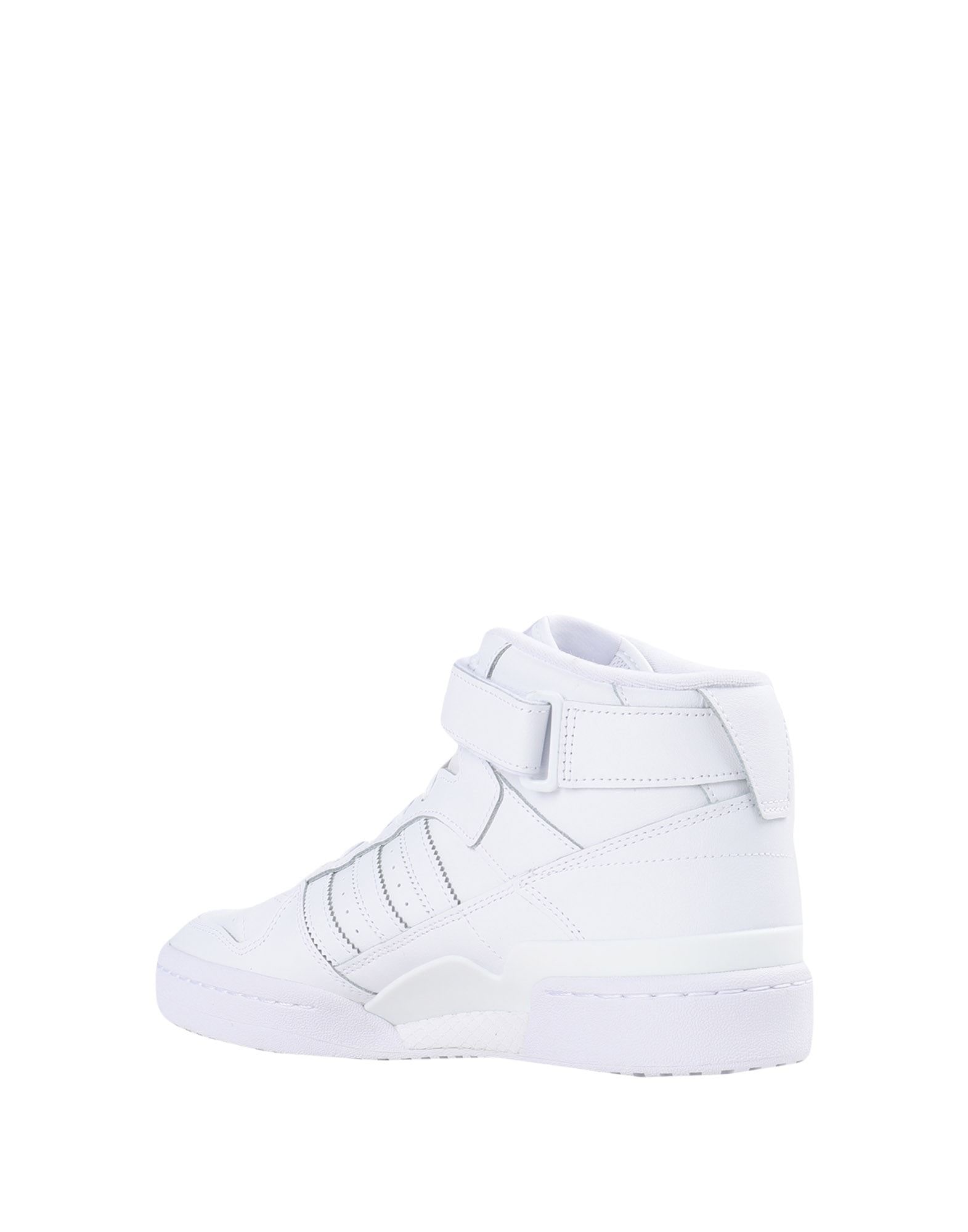 adidas originals forum mid triple white