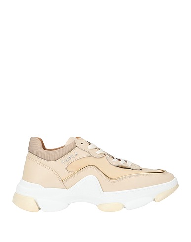 FURLA Sneakers WONDERFURLA LACE-UP SNEAKER T.
 Beige 58% Pelle, 27% Poliammide, 10% Poliuretano, 5% PVA - Alcool polivinilico