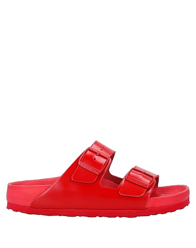 BIRKENSTOCK x VALENTINO GARAVANI Sandals Red Leather