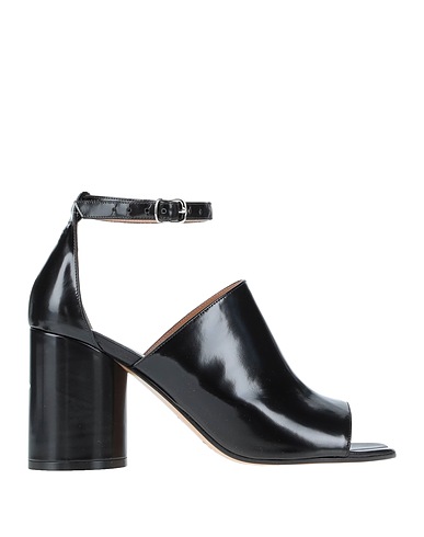 MAISON MARGIELA Sandals Black Leather