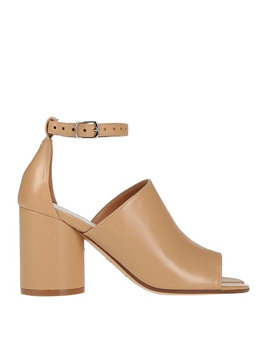 MAISON MARGIELA Sandals Beige Leather