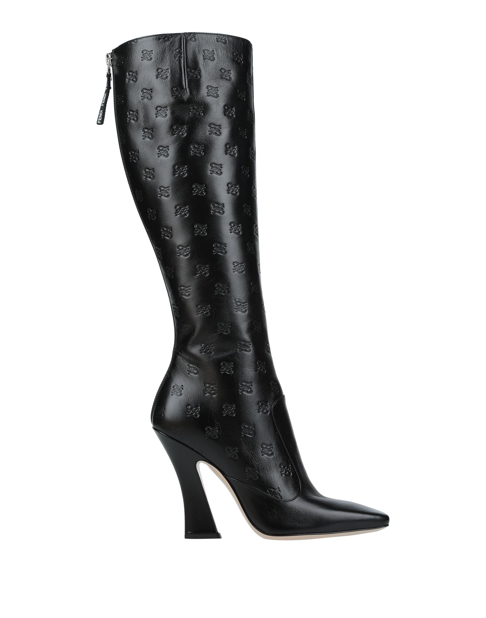 fendi boots grey